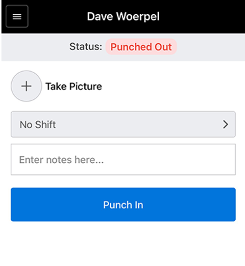 Buddy Punch Mobile Punch In