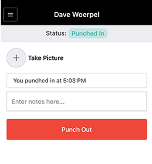 Buddy Punch Mobile Punch Out