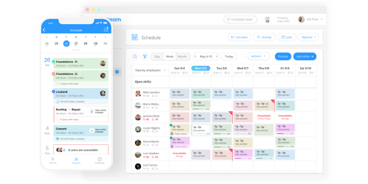 Connecteam Scheduling App